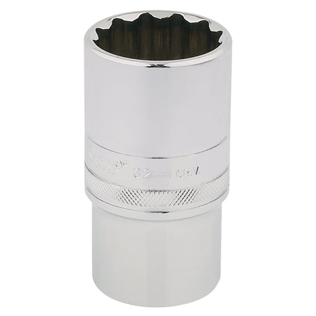 Draper-HI-TORQ®-12-Point-Deep-Socket,-1/2"-Sq.-Dr.,-32mm
