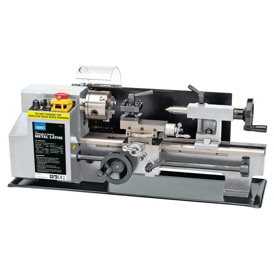 Variable-Speed-Metal-Work-Lathe,-250W