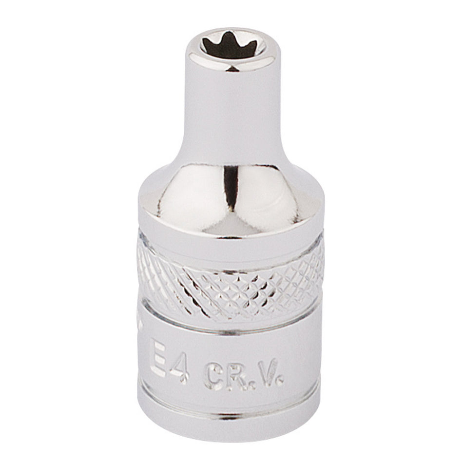 Draper-TX-STAR®-Socket,-1/4"-Sq.-Dr.,-E4