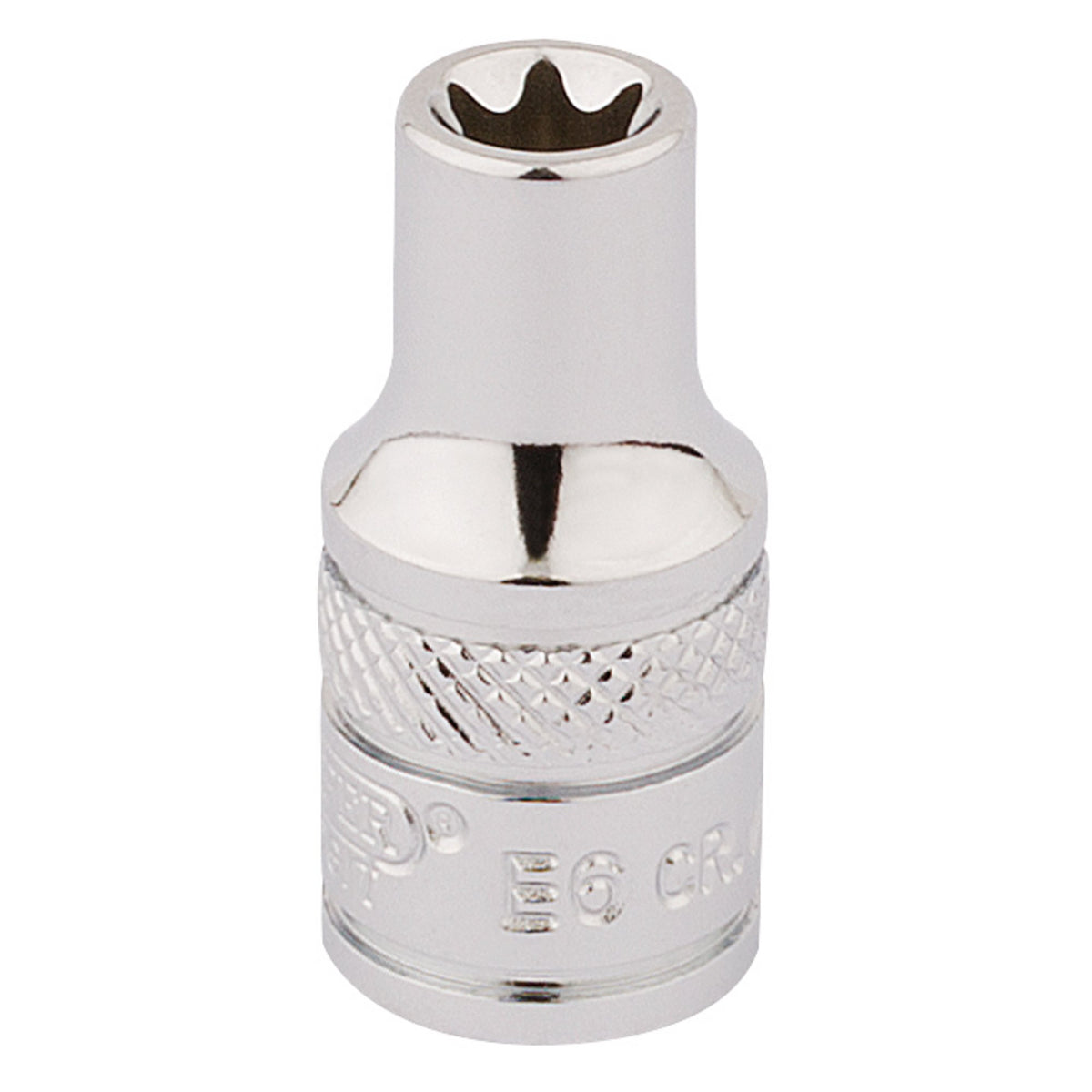 Draper-TX-STAR®-Socket,-1/4"-Sq.-Dr.,-E6