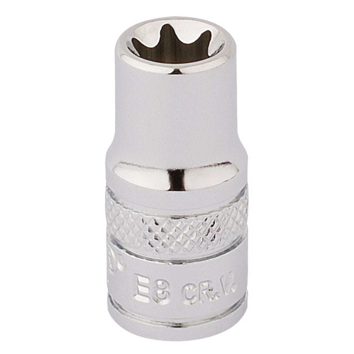 Draper-TX-STAR®-Socket,-1/4"-Sq.-Dr.,-E8