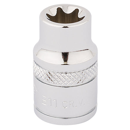 Draper-TX-STAR®-Socket,-3/8"-Sq.-Dr.,-E11