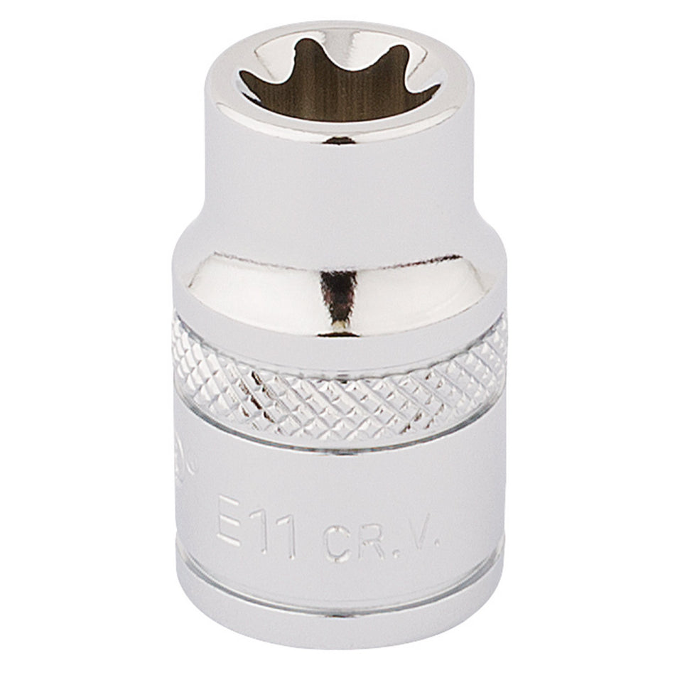 Draper-TX-STAR®-Socket,-3/8"-Sq.-Dr.,-E11
