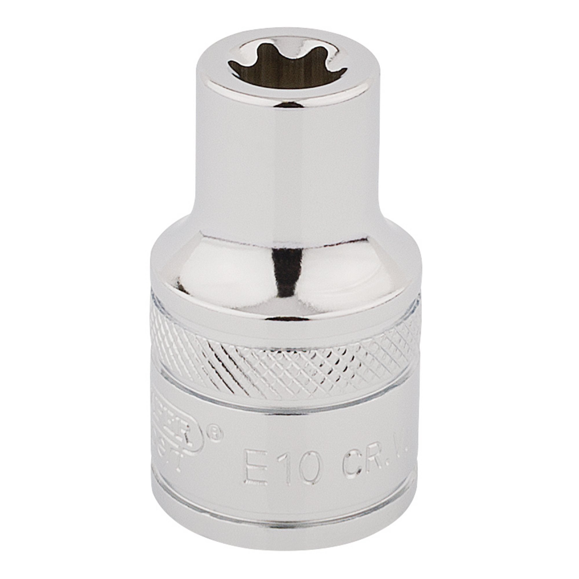Draper-TX-STAR®-Socket,-1/2"-Sq.-Dr.,-E10