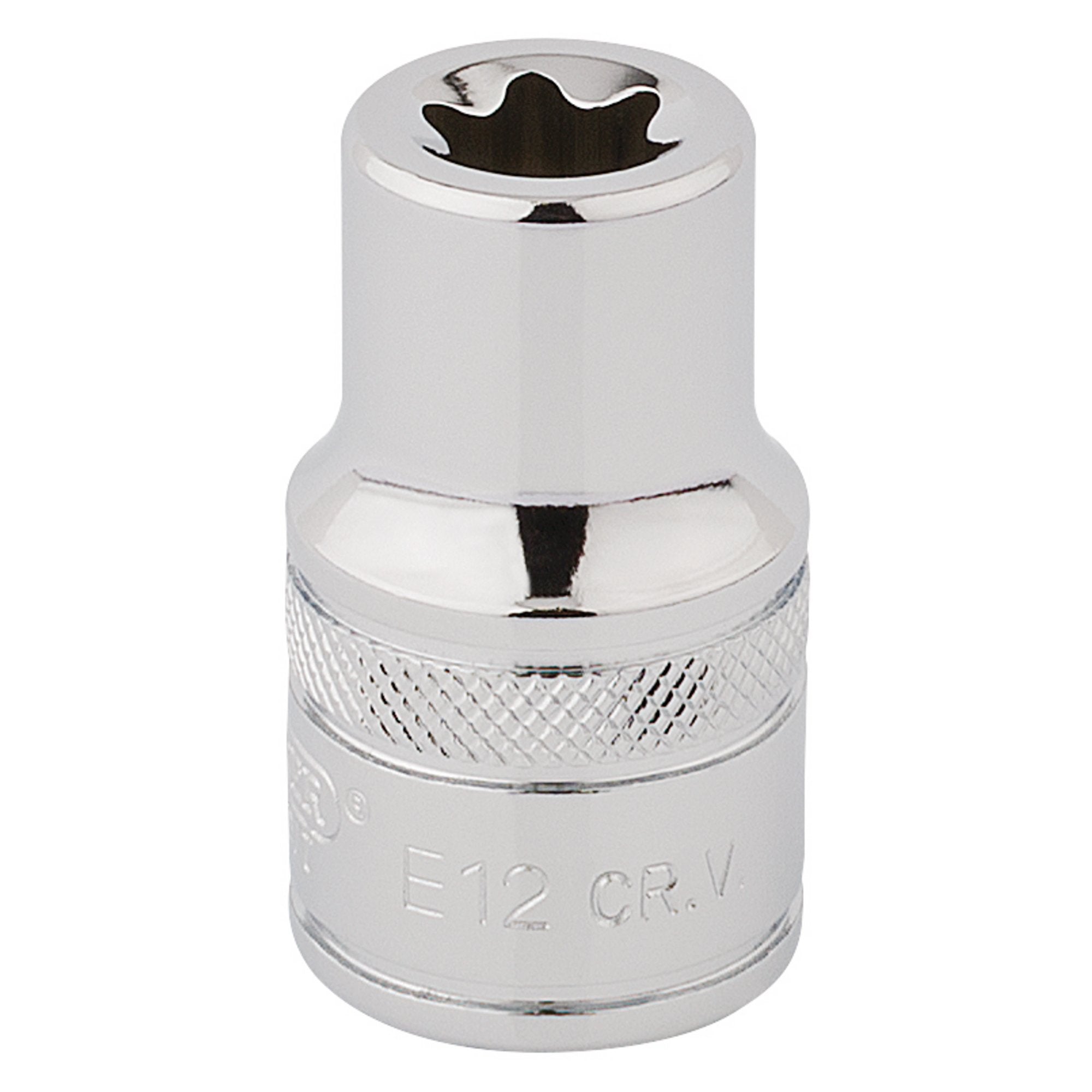 Draper-TX-STAR®-Socket,-1/2"-Sq.-Dr.,-E12