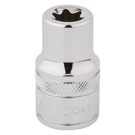Draper-TX-STAR®-Socket,-1/2"-Sq.-Dr.,-E12