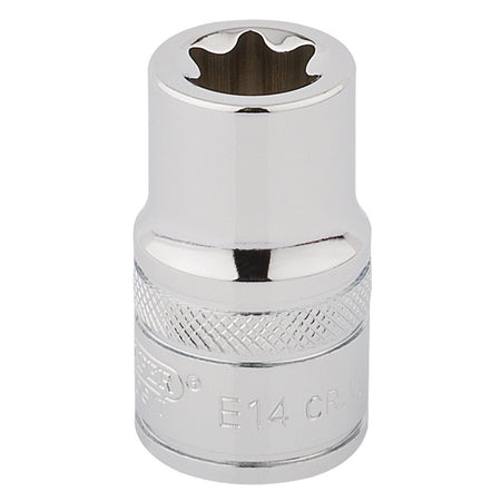Draper-TX-STAR®-Socket,-1/2"-Sq.-Dr.,-E14