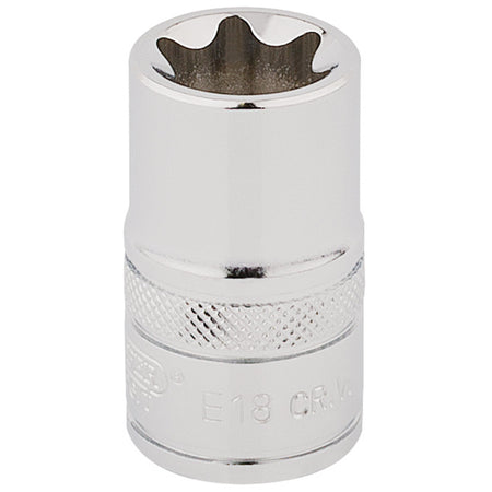Draper-TX-STAR®-Socket,-1/2"-Sq.-Dr.,-E18