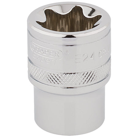 Draper-TX-STAR®-Socket,-1/2"-Sq.-Dr.,-E24