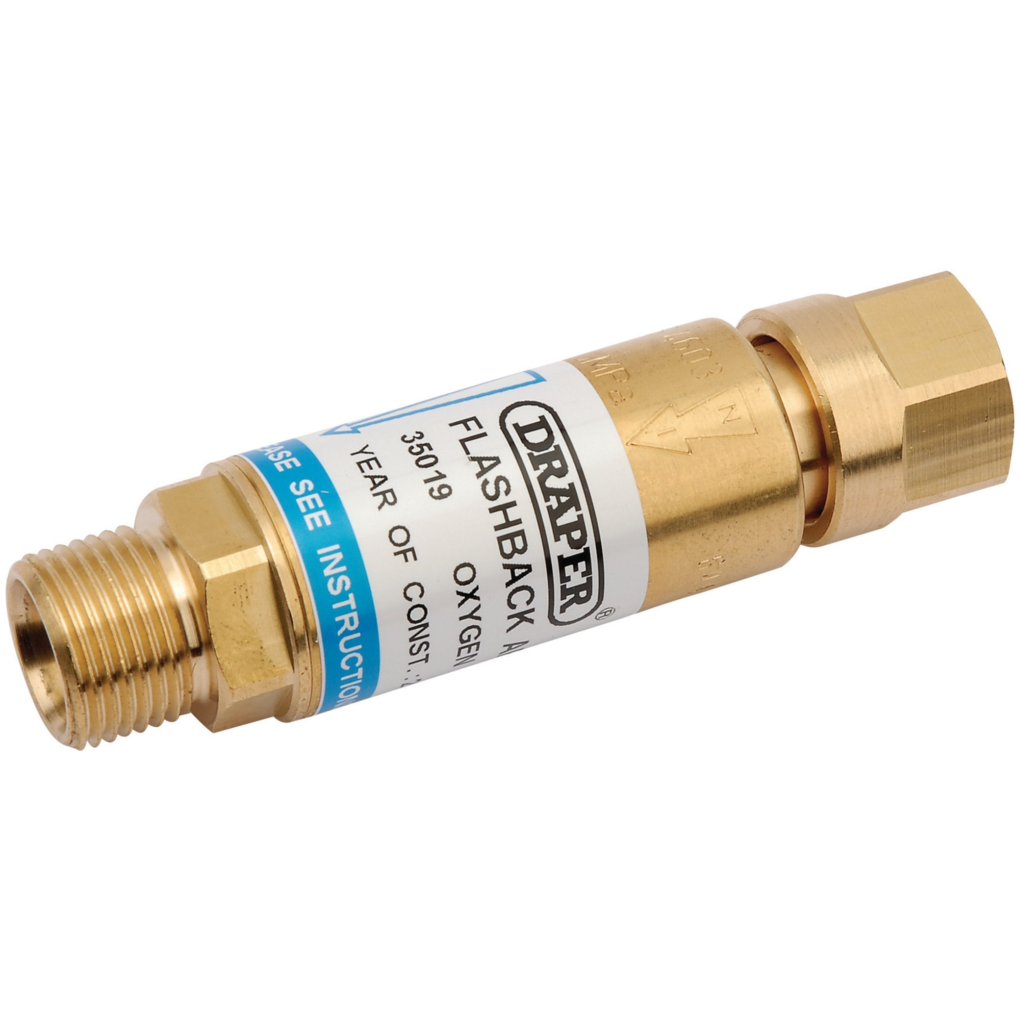 In-Line-Oxygen-Flashback-Arrestor