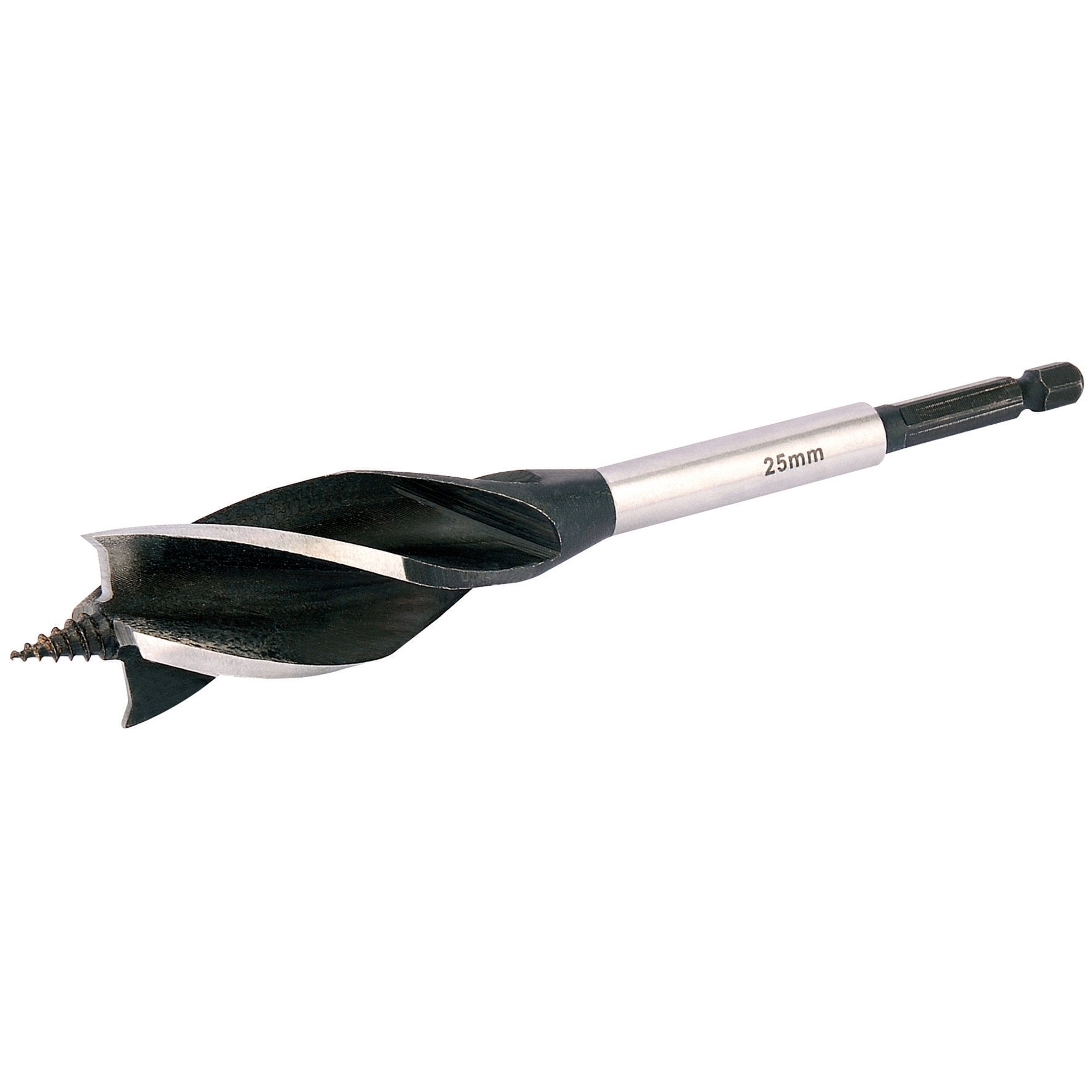 4-Fluted-Auger-Bit,-25-x-165mm