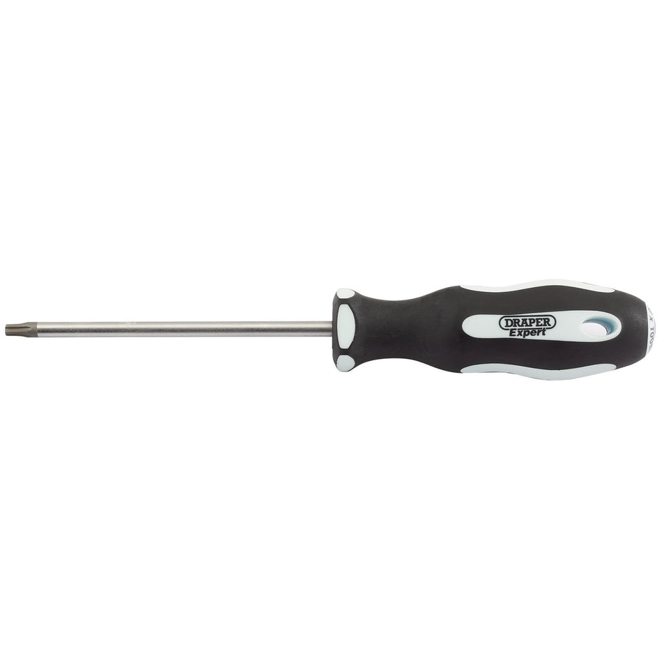 Draper-TX-STAR®-Security-Soft-Grip-Screwdriver,-T20T-x-100mm