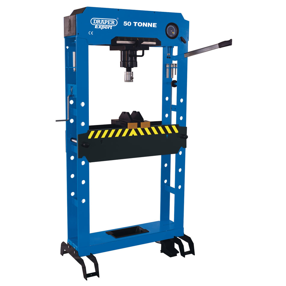 Pneumatic/Hydraulic-Floor-Press,-50-Tonne