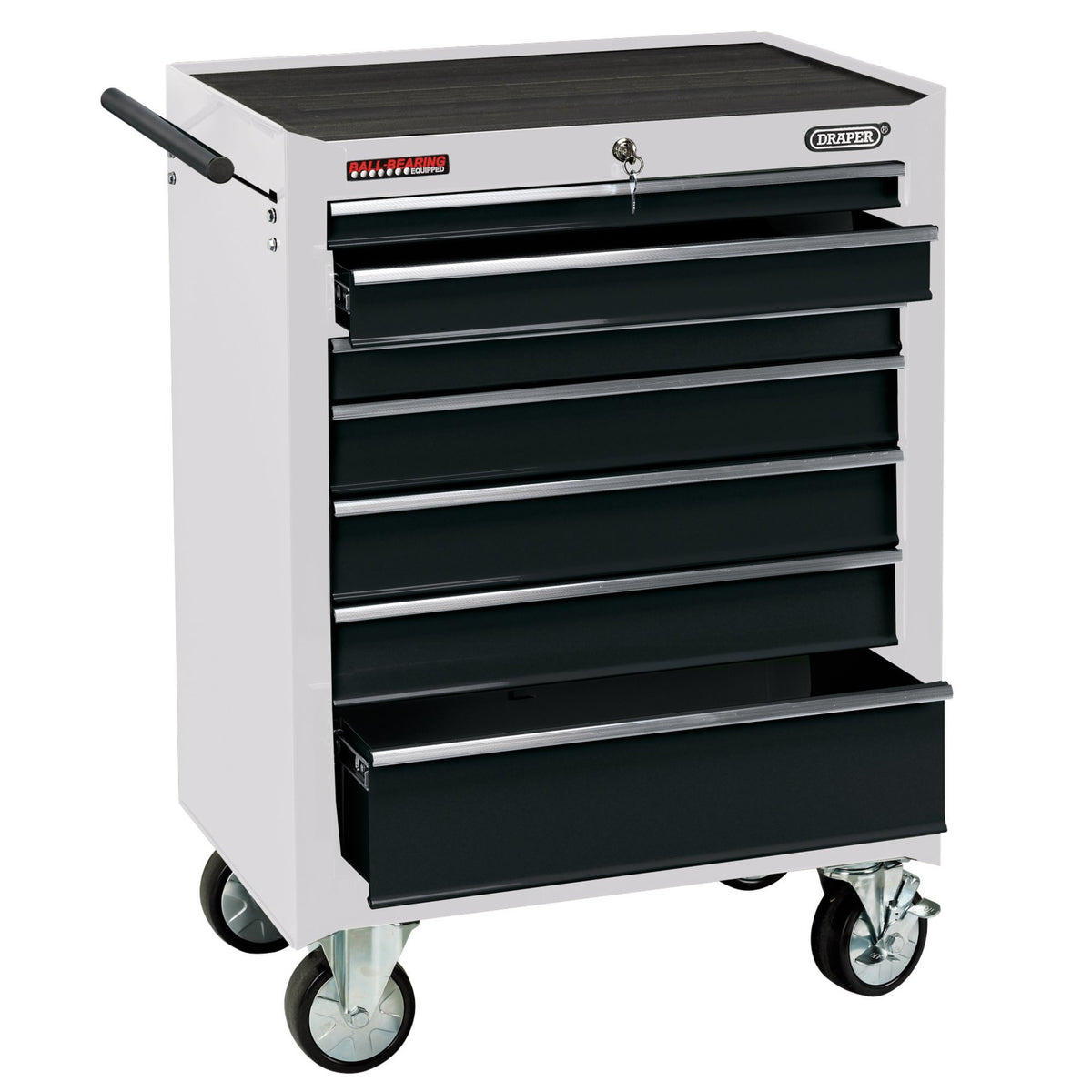 Roller-Tool-Cabinet,-7-Drawer,-26",-White