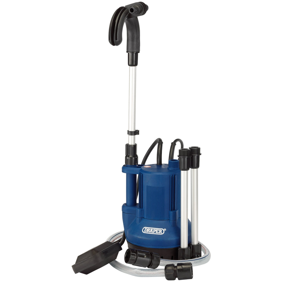 Submersible-Clean-Water-Butt-Pump-with-Float-Switch,-40L/min,-350W