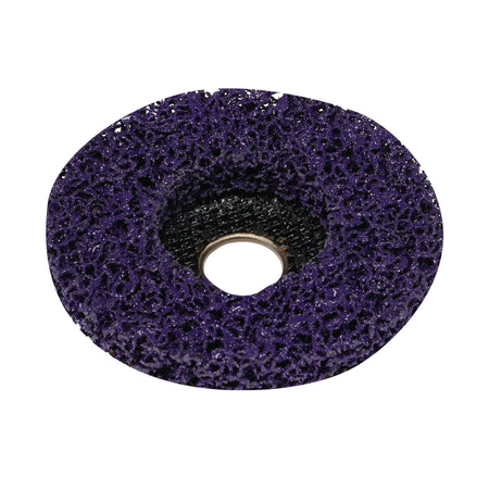 Polycarbide-Strip-Disc,-115mm,-22.23mm,-180-Grit,-Purple