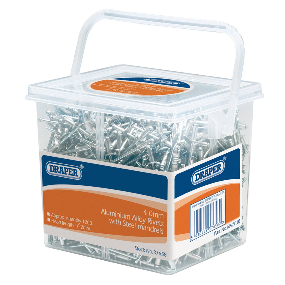 Blind-Rivets,-4.0-x-10.2mm-(Tub-of-1200)