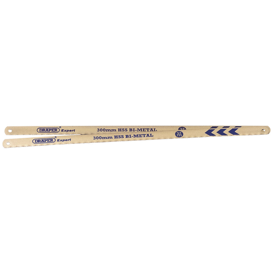 Bi-Metal-Hacksaw-Blades,-300mm,-32tpi-(Pack-of-2)