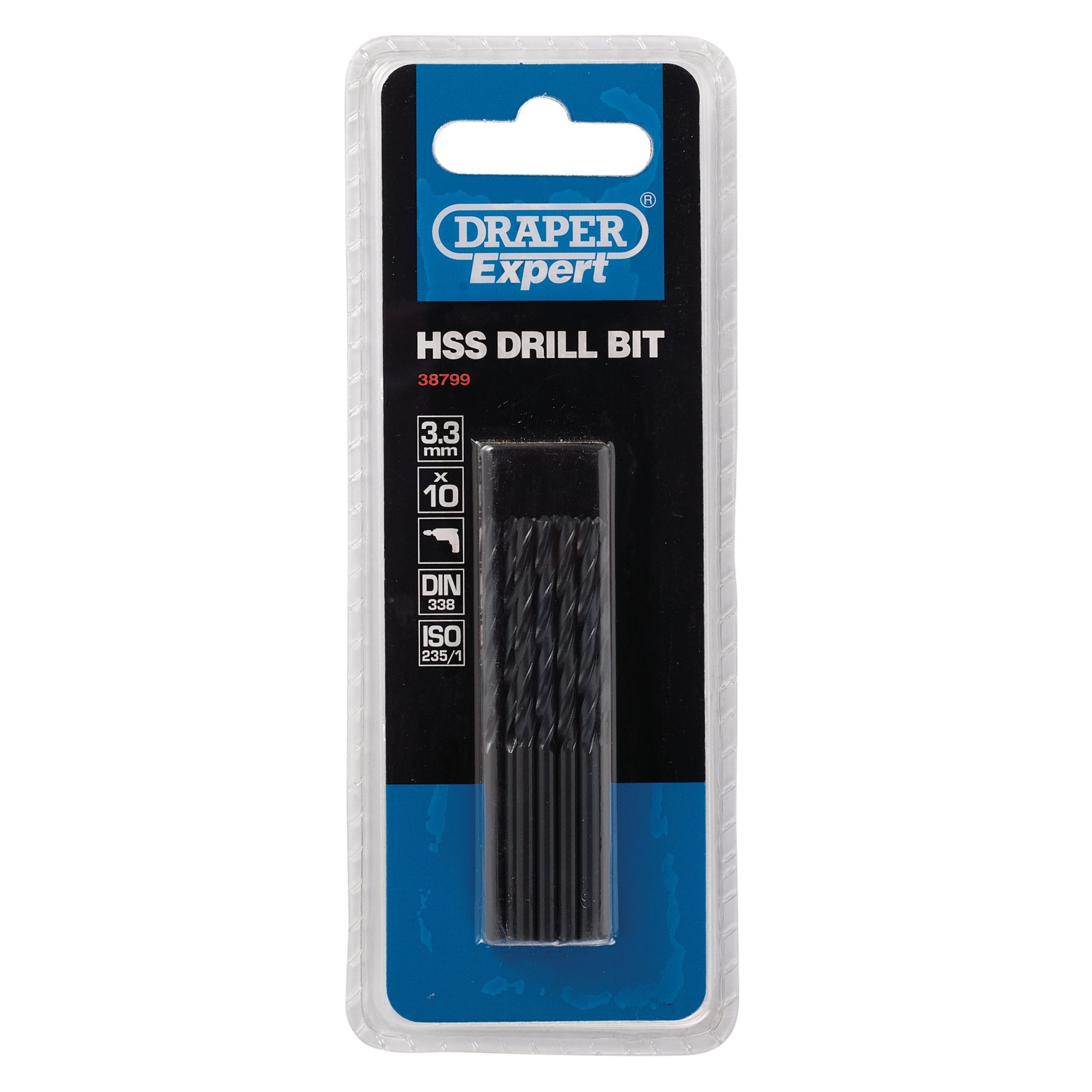 HSS-Drill-Bit,-3.3-x-162mm-(Pack-of-10)
