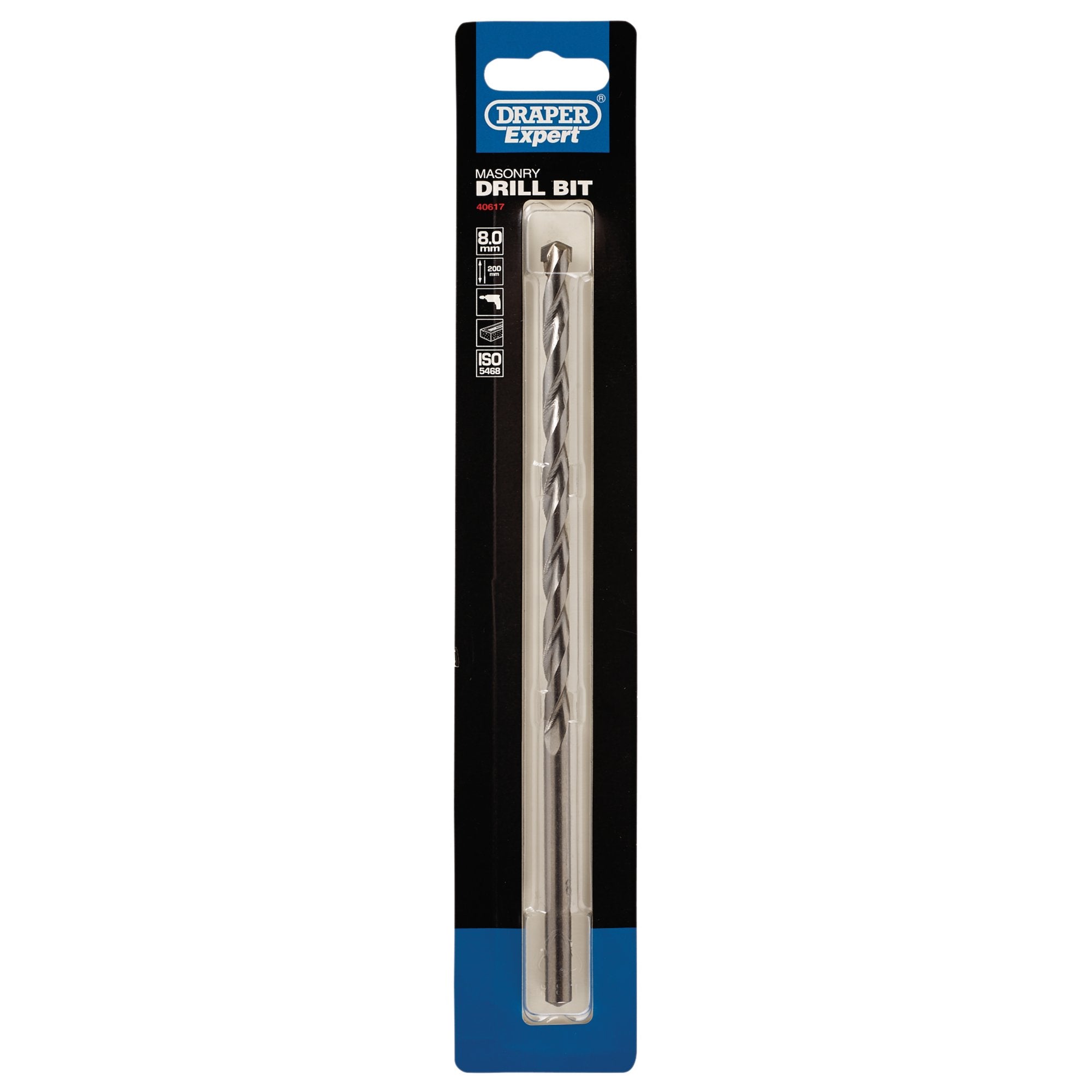 Masonry-Drill-Bit,-8-x-200mm