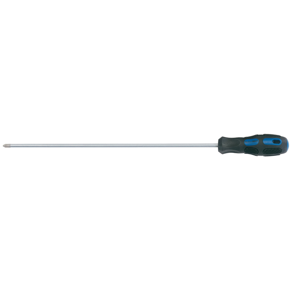 Extra-Long-Reach-General-Purpose-Cross-Slot-Screwdriver,-No.2-x-450mm