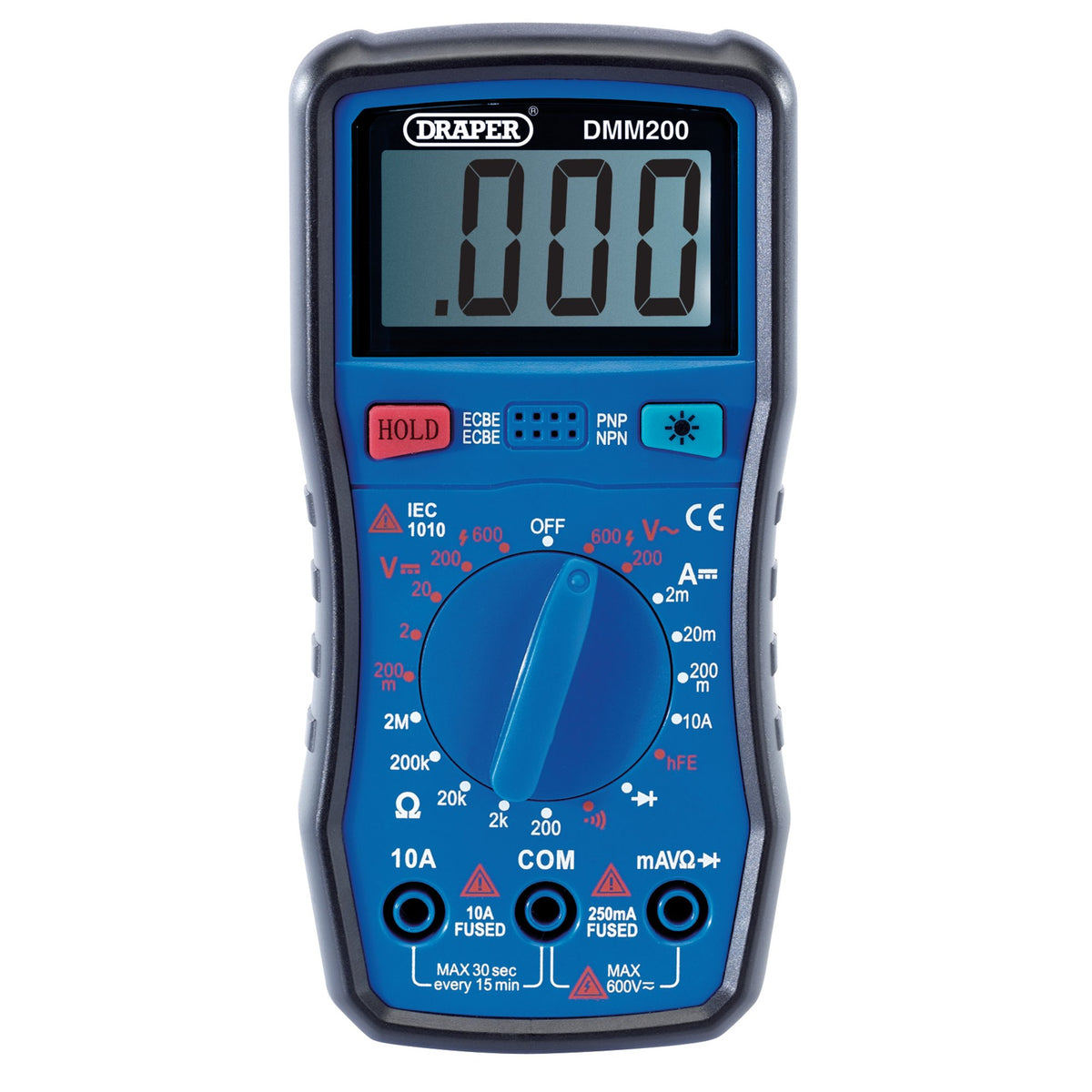 Multimeter Cf200 200 Series Manual Ranging Digital Multimeter, 600V, AC/DC – CONJOINT THAICO