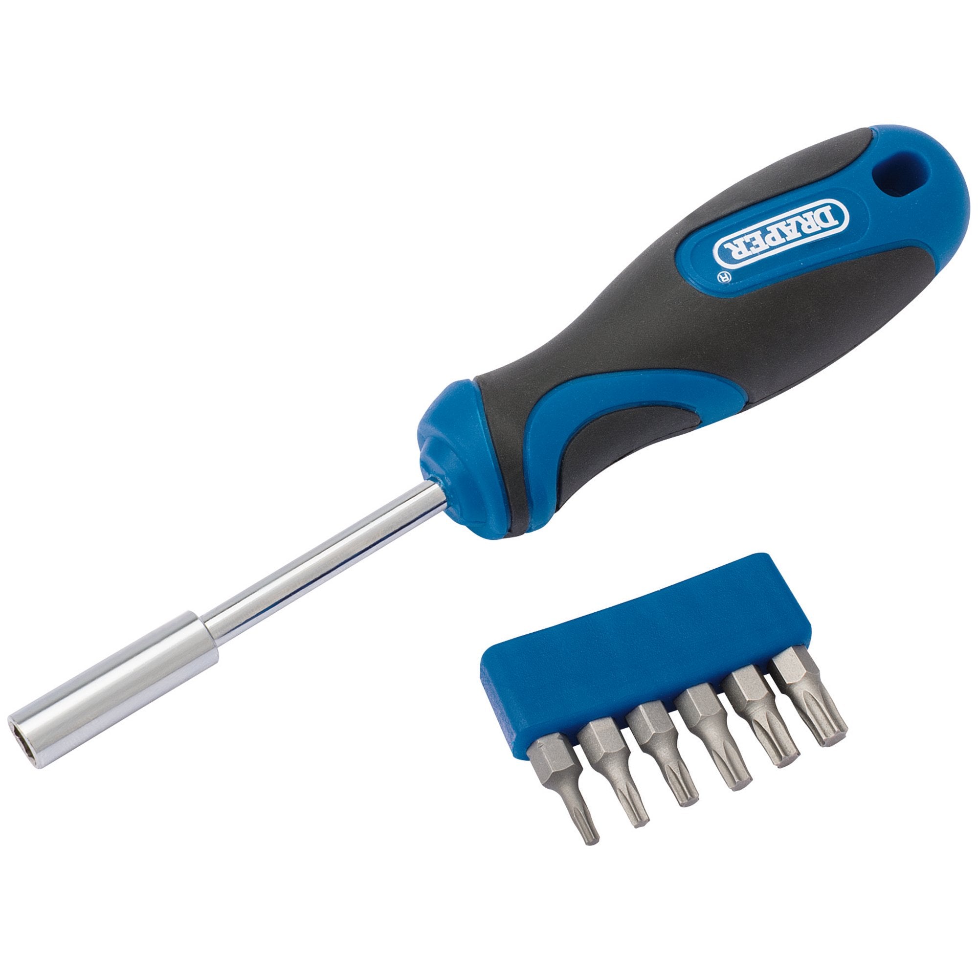Draper-TX-STAR®-Soft-Grip-Driver-and-Bit-Set-(7-Piece)