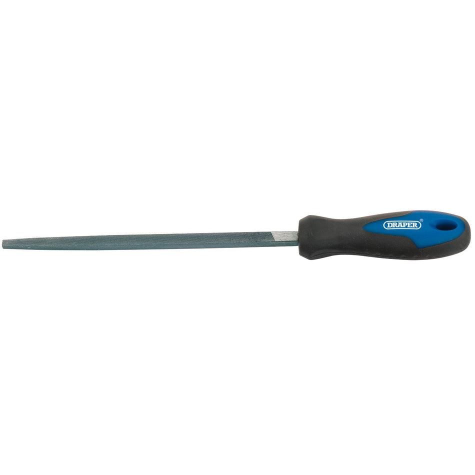 Soft-Grip-Engineers-Square-File-and-Handle,-200mm