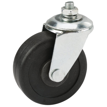 Solid-Rubber-Castor-Wheel,-70mm