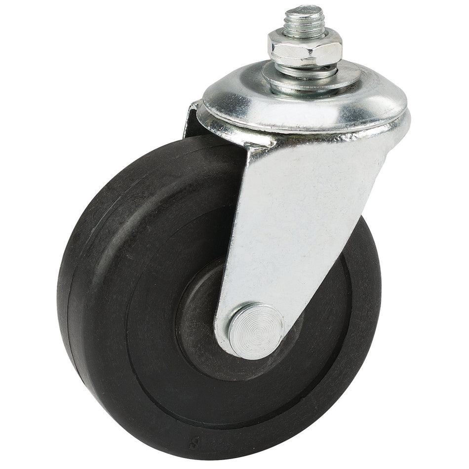 Solid-Rubber-Castor-Wheel,-70mm