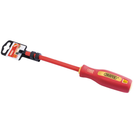 Fully-Insulated-Plain-Slot-Screwdriver,-8-x-150mm