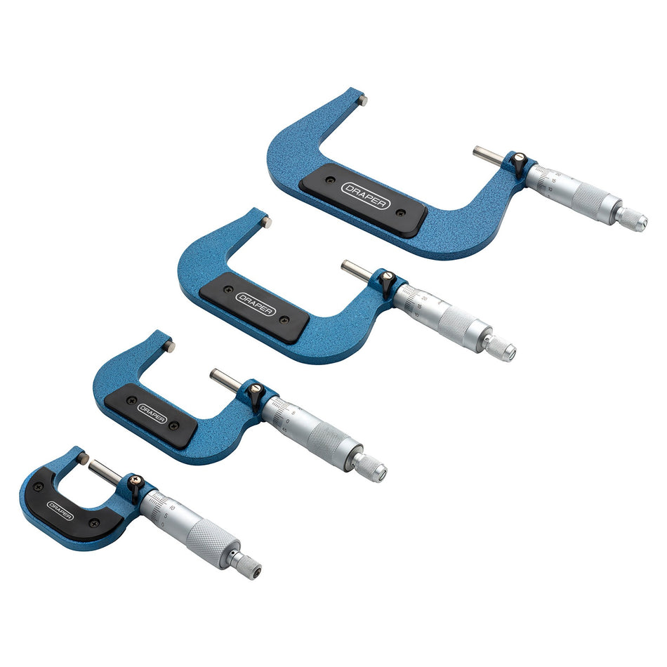 Metric-External-Micrometer-Set-(4-Piece)