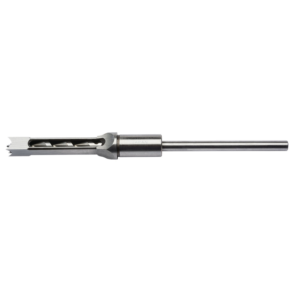Hollow-Square-Mortice-Chisel-with-Bit,-1/2",-278mm