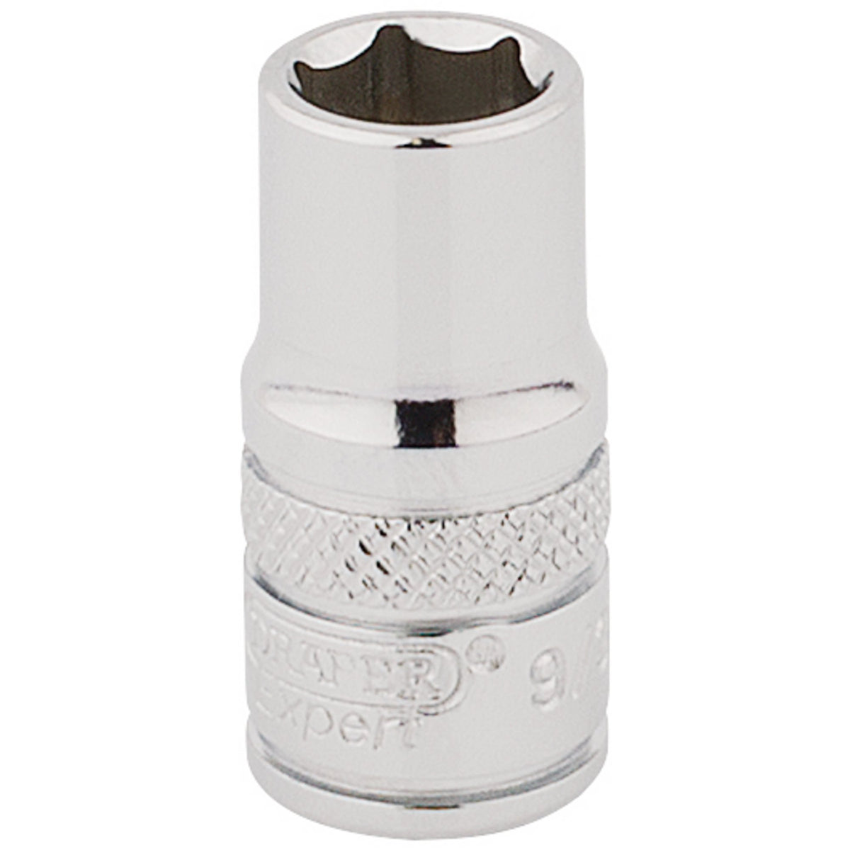 Draper-HI-TORQ®-6-Point-Socket,-1/4"-Sq.-Dr.,-9/32"