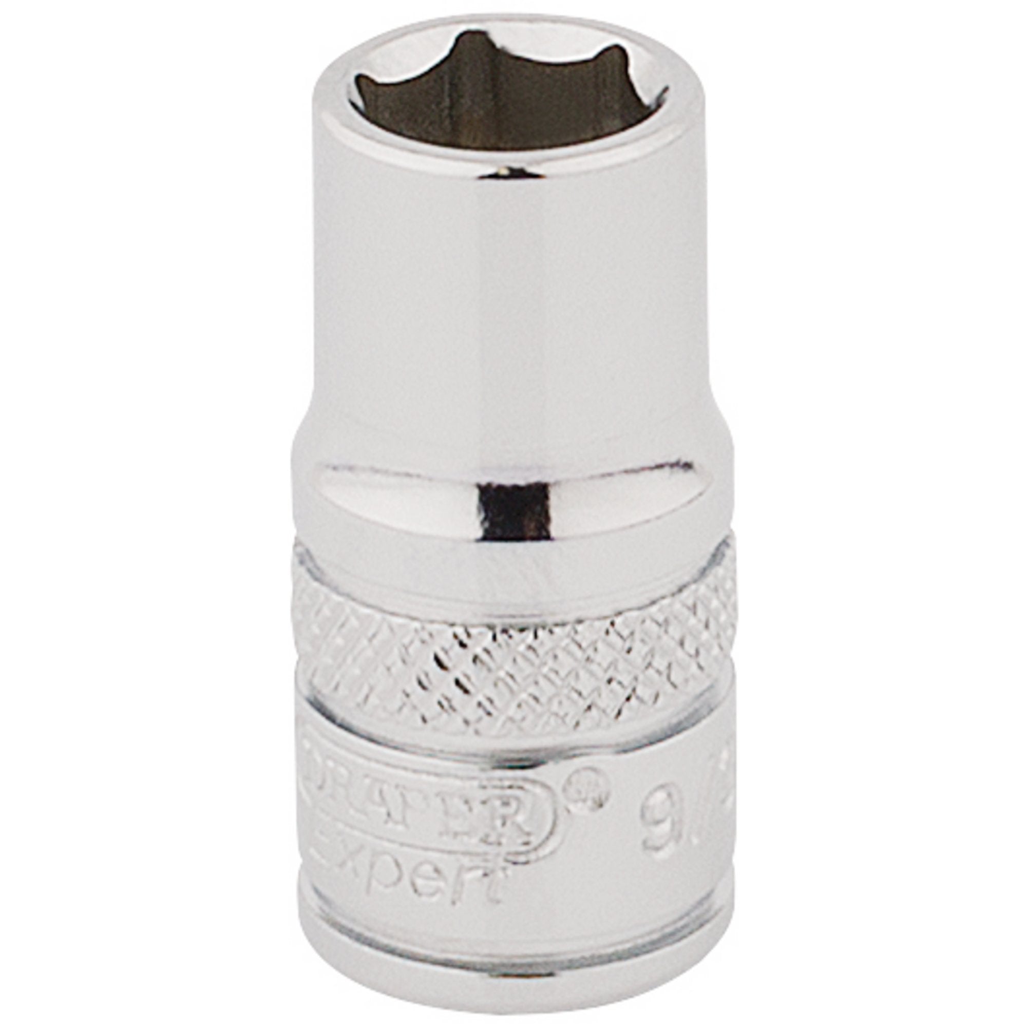 Draper-HI-TORQ®-6-Point-Socket,-1/4"-Sq.-Dr.,-9/32"
