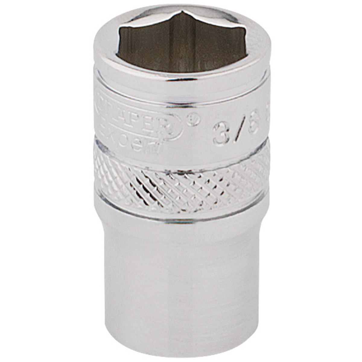 Draper-HI-TORQ®-6-Point-Socket,-1/4"-Sq.-Dr.,-3/8"