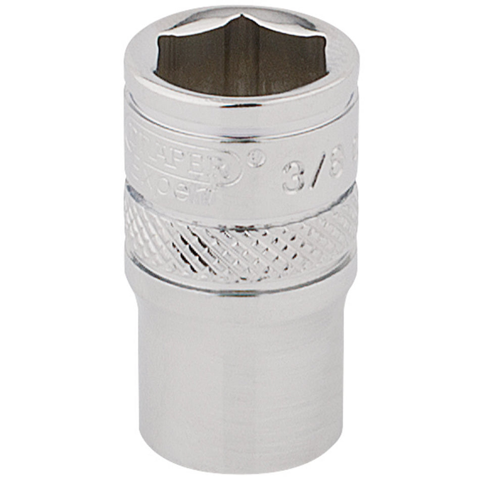 Draper-HI-TORQ®-6-Point-Socket,-1/4"-Sq.-Dr.,-3/8"