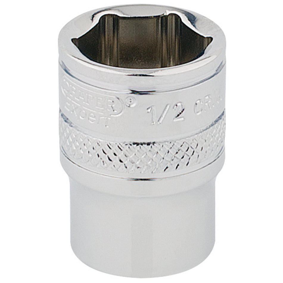 Draper-HI-TORQ®-6-Point-Socket,-1/4"-Sq.-Dr.,-1/2"
