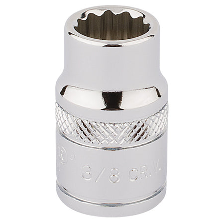 Draper-HI-TORQ®-12-Point-Socket,-3/8"-Sq.-Dr.,-3/8"