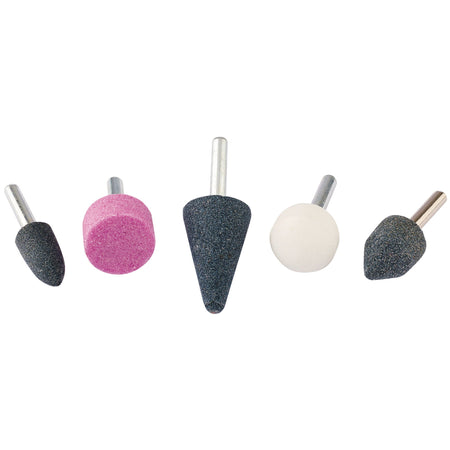 Shank-Mounted-Grinding-Point-Set,-6mm-(5-Piece)