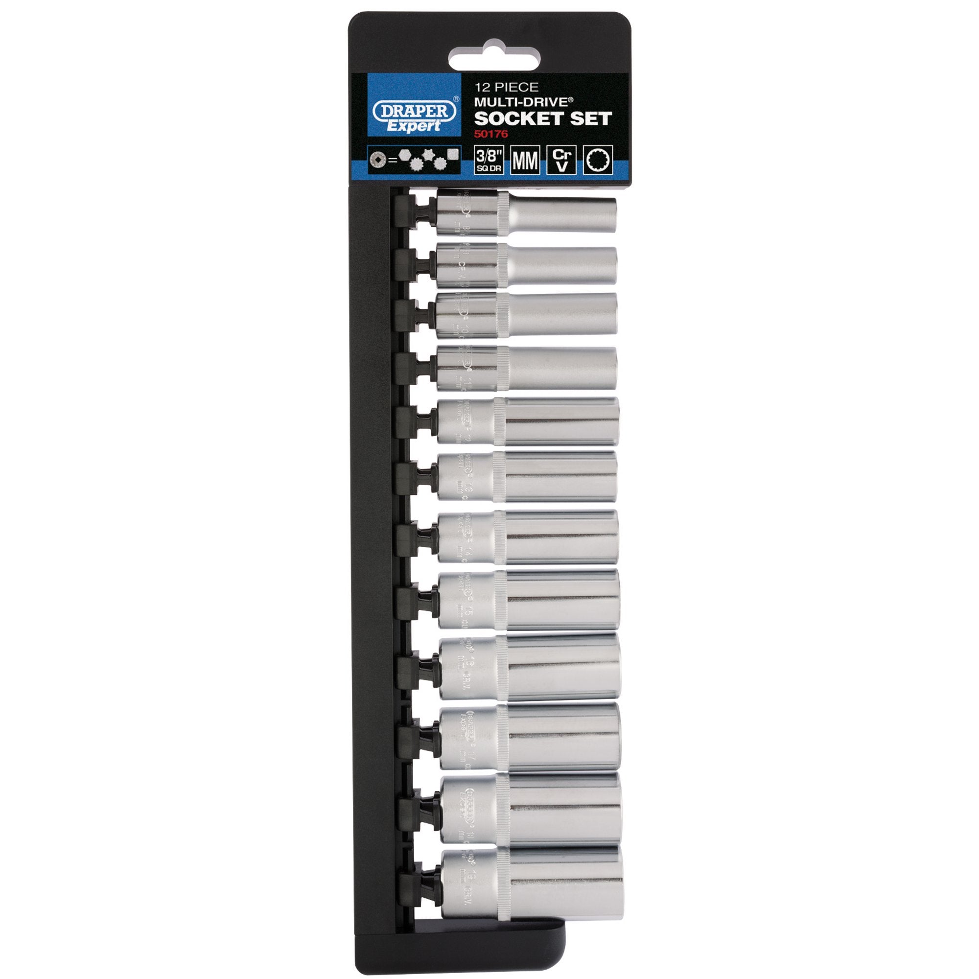 Multi-Drive® Deep Socket Set, 3/8