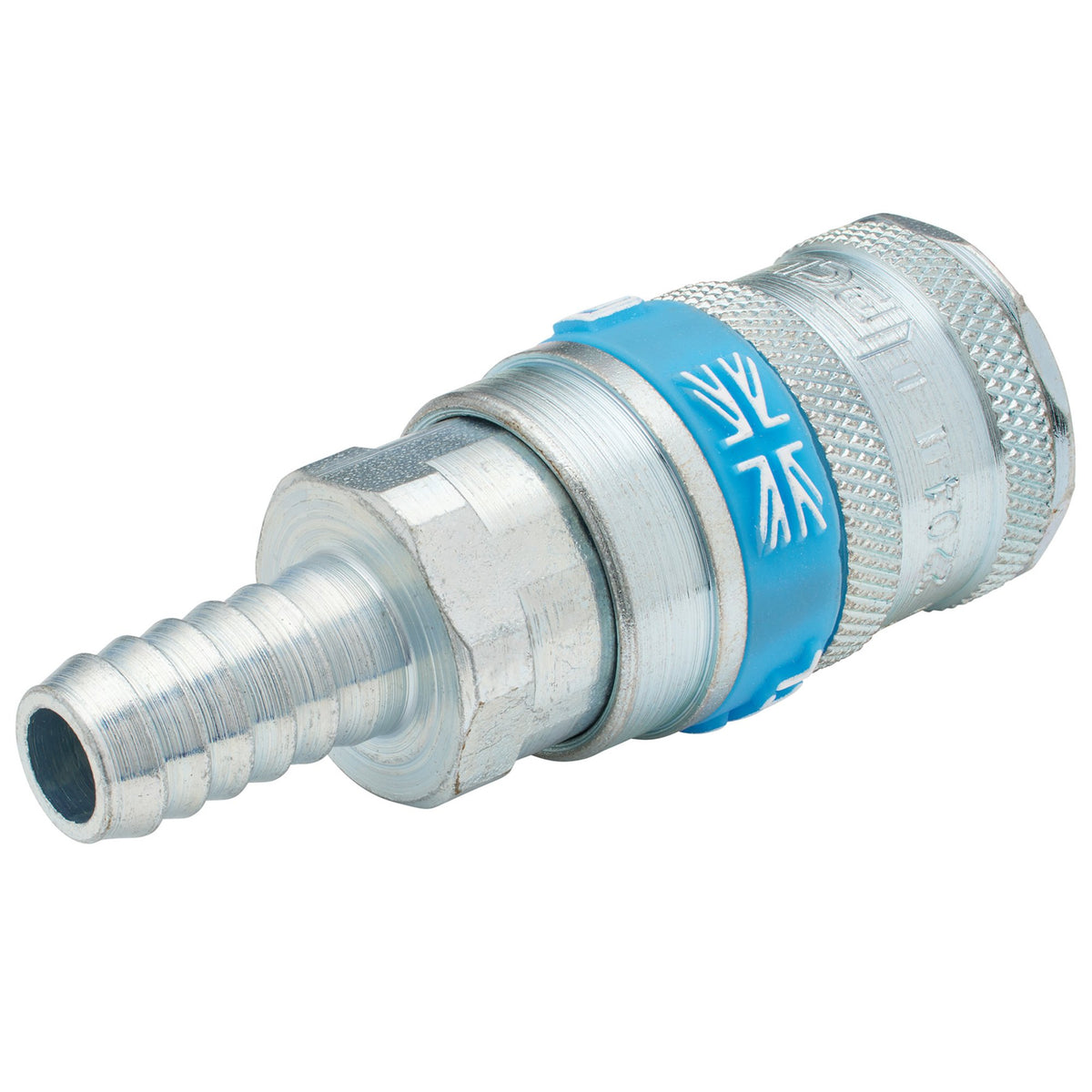3/8"-Bore-Vertex-Air-Line-Coupling-with-Tailpiece-(Sold-Loose)