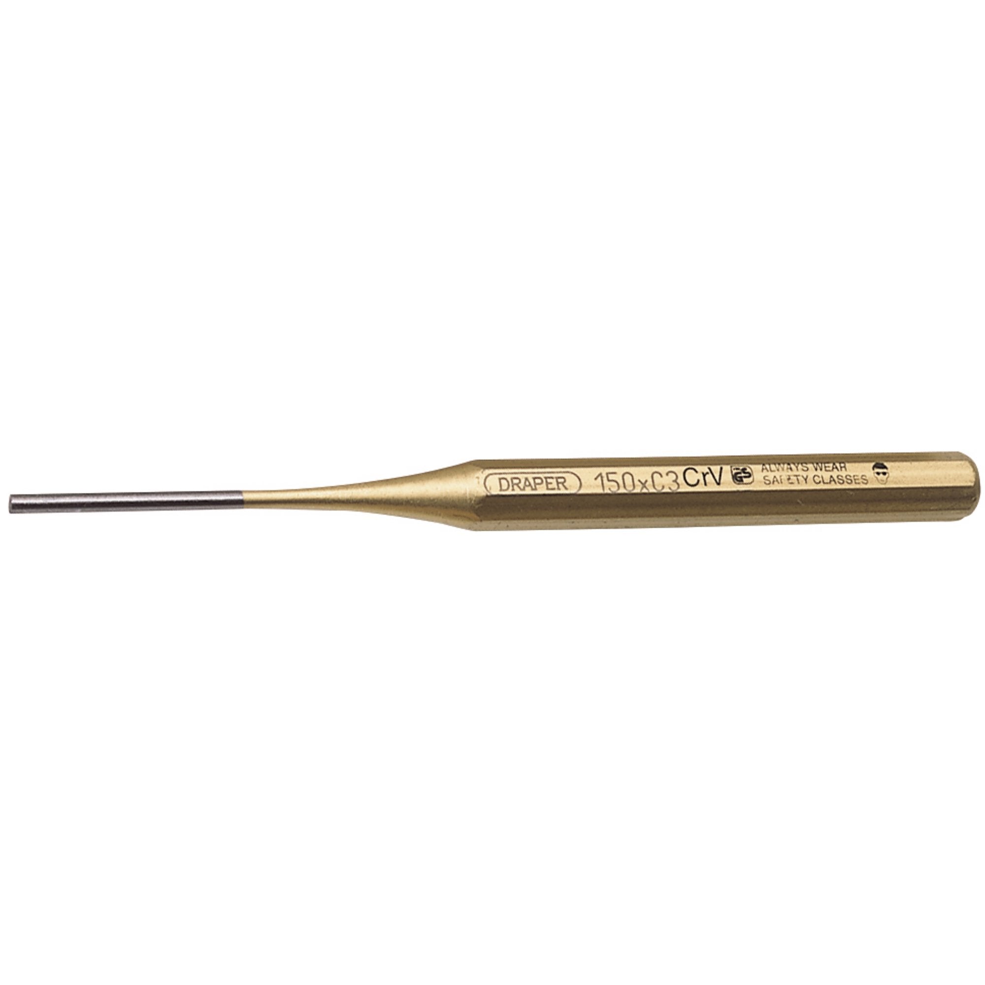 Octagonal-Parallel-Pin-Punch,-3-x-150mm