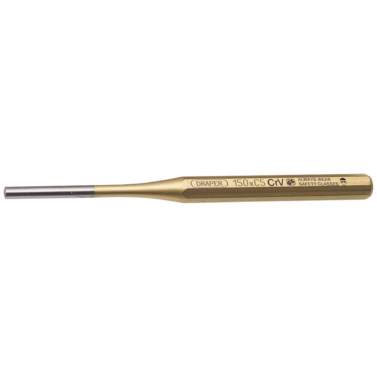 Octagonal-Parallel-Pin-Punch,-5-x-150mm