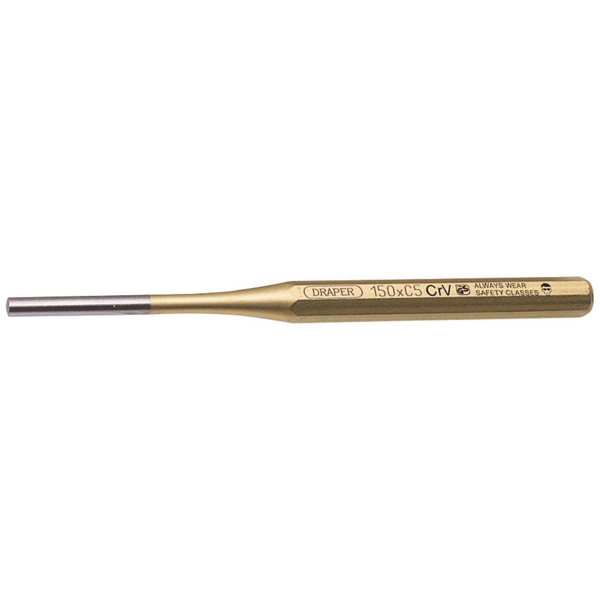 Octagonal-Parallel-Pin-Punch,-5-x-150mm