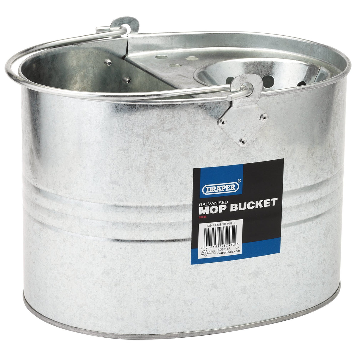 Galvanised Mop Bucket, 9L – CONJOINT THAICO