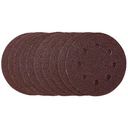 Sanding-Discs,-115mm,-40-Grit,-Hook-&-Loop-(Pack-of-10)