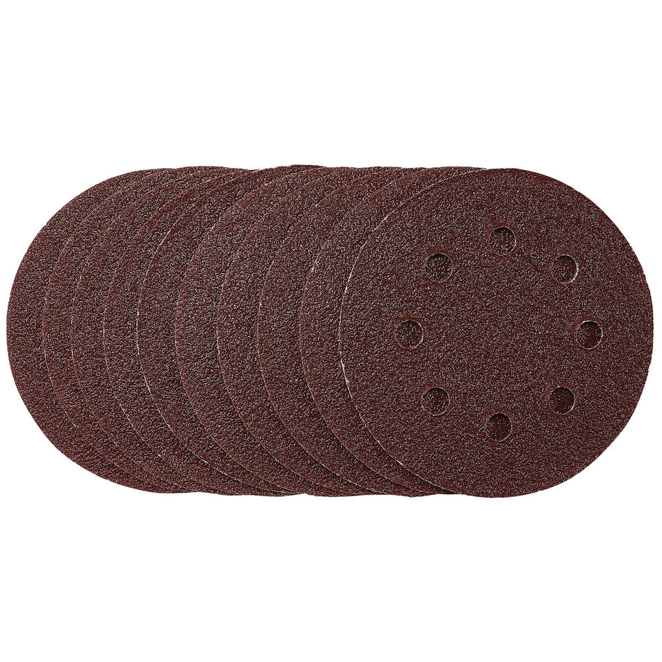 Sanding-Discs,-115mm,-40-Grit,-Hook-&-Loop-(Pack-of-10)