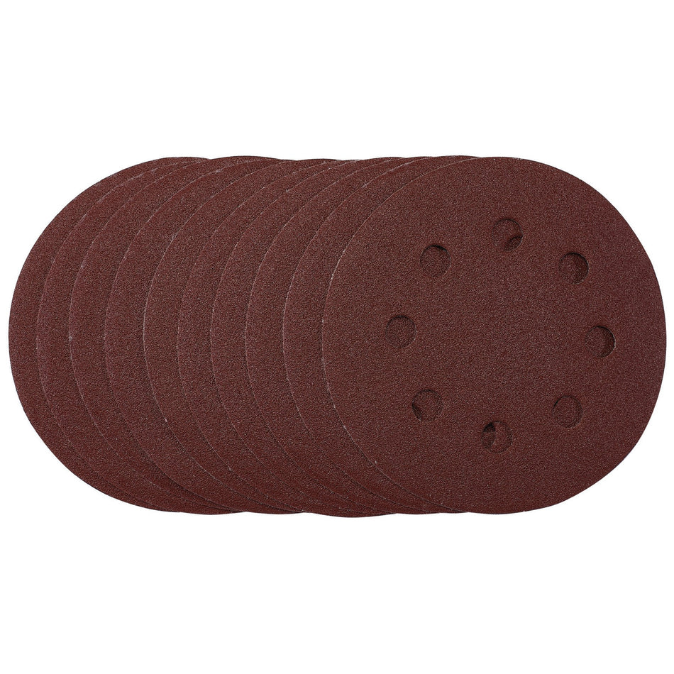 Sanding-Discs,-115mm,-120-Grit,-Hook-&-Loop-(Pack-of-10)
