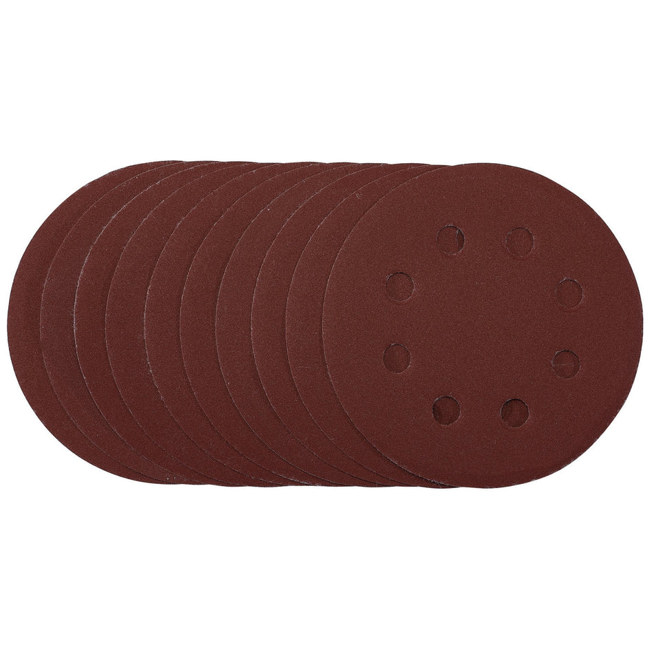Sanding-Discs,-115mm,-240-Grit,-Hook-&-Loop-(Pack-of-10)